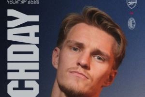 记者：阿森纳对阵AC米兰的友谊赛，有22813名球迷到场观战