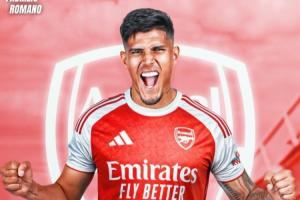 总价5200万欧！官方：阿森纳先租后买签下左脚后卫因卡皮耶