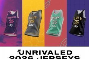 李月汝将参赛!Unrivaled女篮联赛发布新赛季各队球衣!