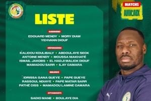 塞内加尔名单:马内、杰克逊在列,姆巴耶、马马杜-萨尔首次入选